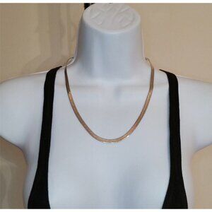 𝅺Vintage Italy Snake Chain Style Necklace Unisex Sterling Silver 925